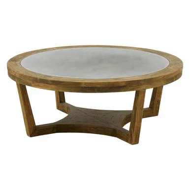 Merdeka Mango Wood Natural Contemporary Coffee Table