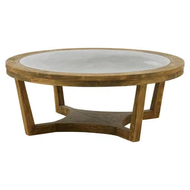 Merdeka Mango Wood Natural Contemporary Coffee Table
