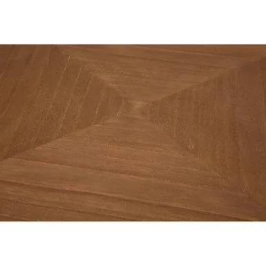 Black & Natural Wooden Coffee Table With 1 Slim Storage Drawer, Loire