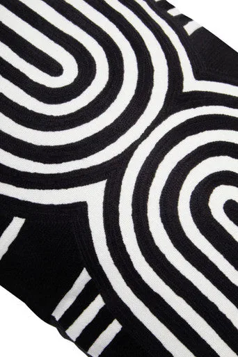 Bosie Ozella Black & White Cushion
