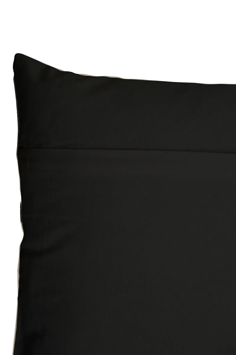 Bosie Ozella Natural & Black Square Cushion