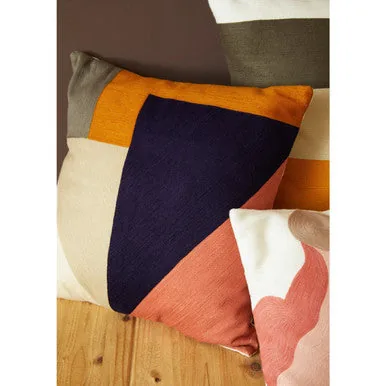 Bosie Ozella Abstract Multi Coloured Cushion