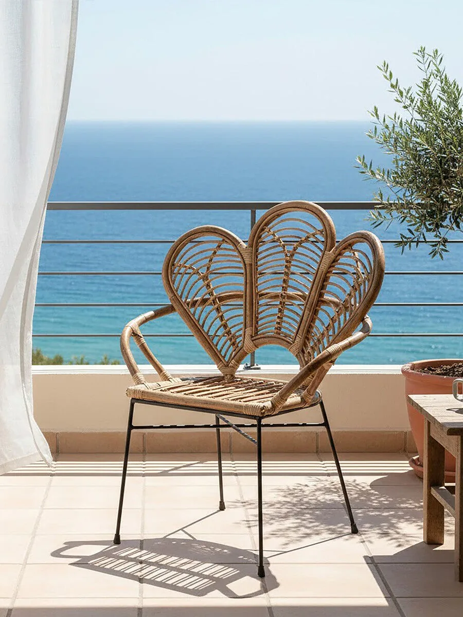 Manado Natural Rattan Armchair