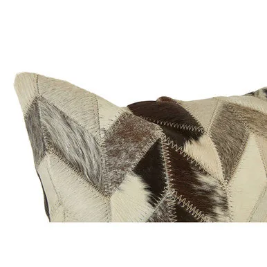 Bosie Safira Black & White Patchwork Cushion Cover
