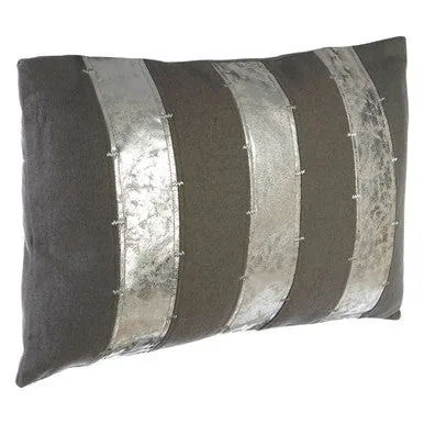 Bosie Kensington Townhouse Grey & Silver Cushion