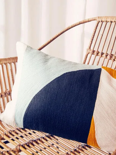 Bosie Ozella Multi Colour Rectangular Cushion