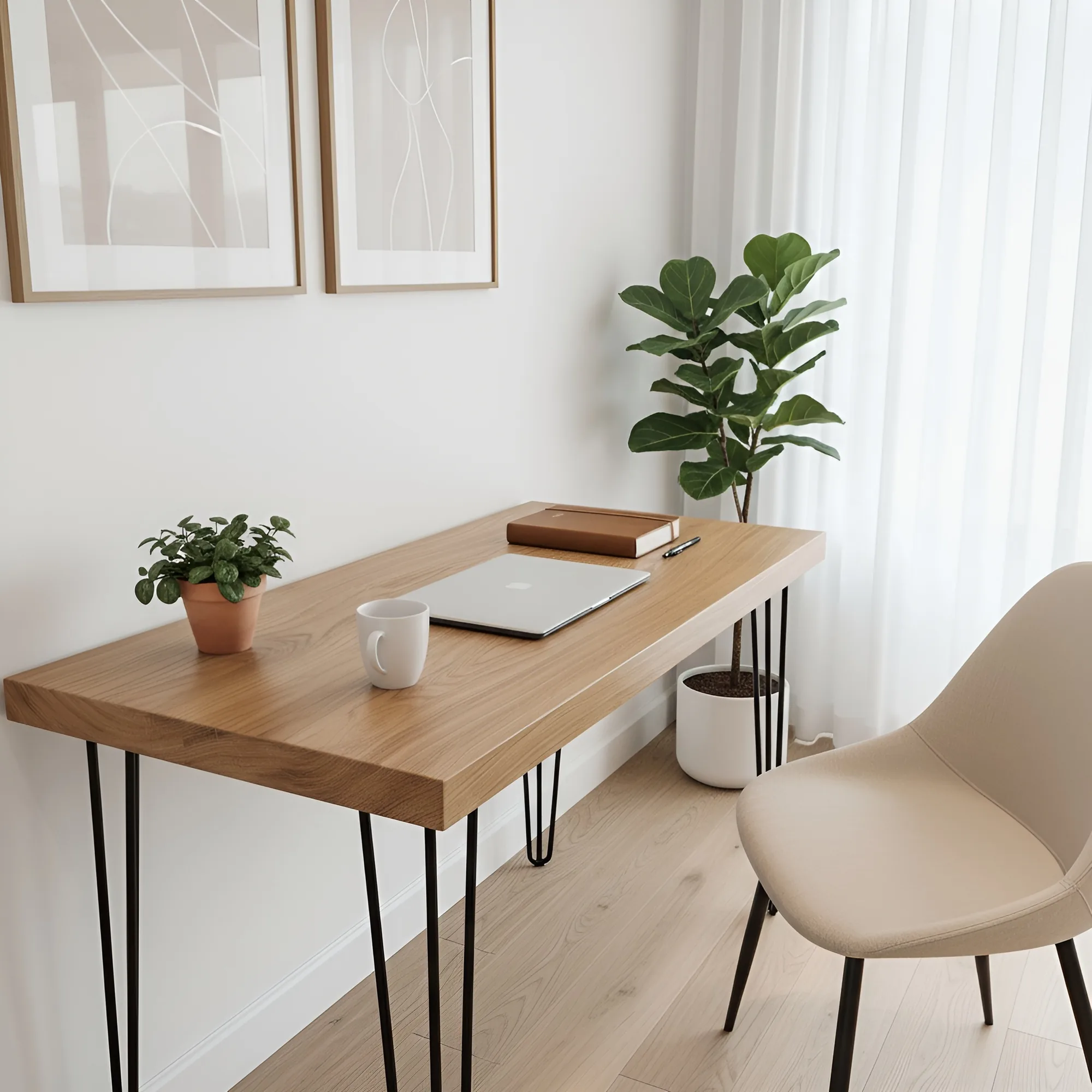 LARIA Oak Study Table / Desk