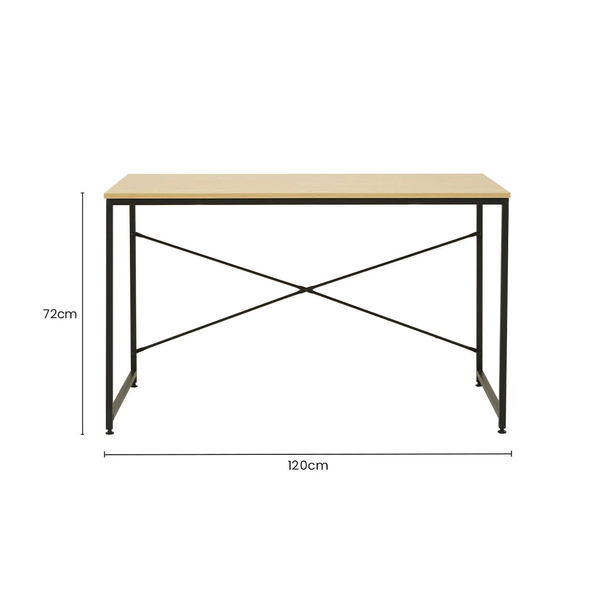 Laxton Light Oak Desk