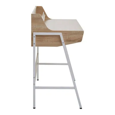 Bradbury Natural Oak Veneer Desk