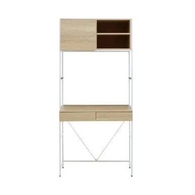Bradbury Natural Oak Veneer Desk