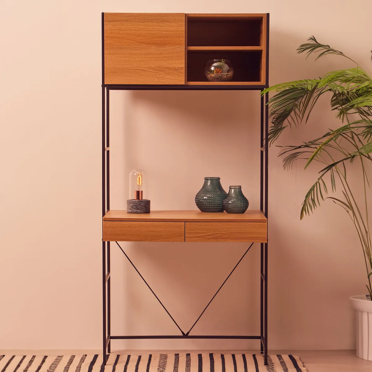 Bradbury Natural Oak Desk