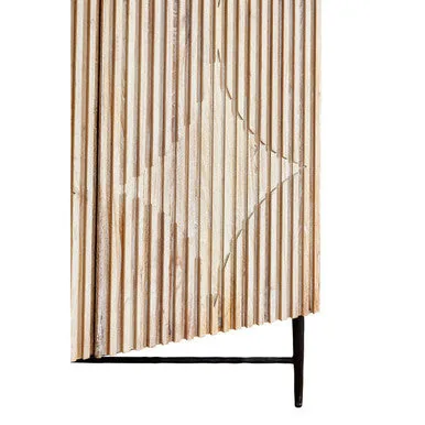 Kyra Iron White Rustic Wardrobe