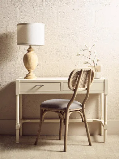 Heritage Ivory Desk With 2 Drawers