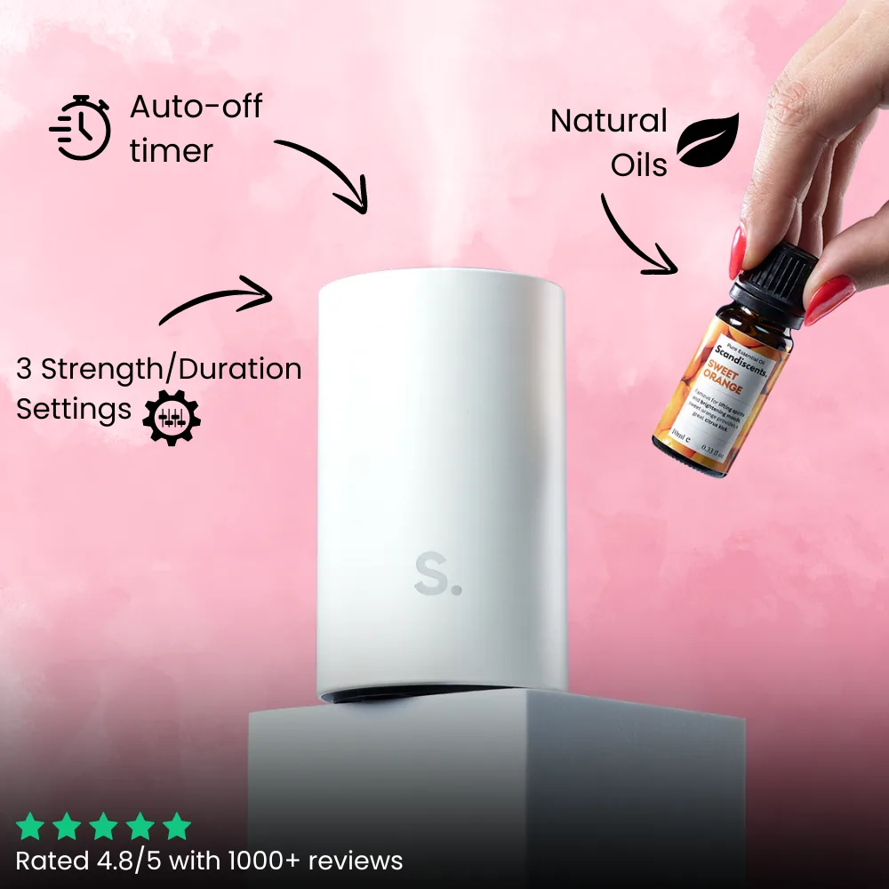 Halo Home Diffuser - Waterless Scented Oil Diffuser