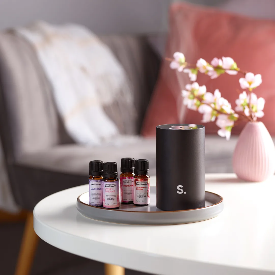 Halo Home Diffuser - Waterless Scented Oil Diffuser