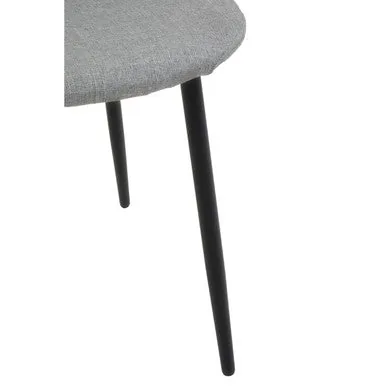 Salford Mink Fabric Dining Chair