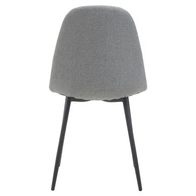 Salford Mink Fabric Dining Chair