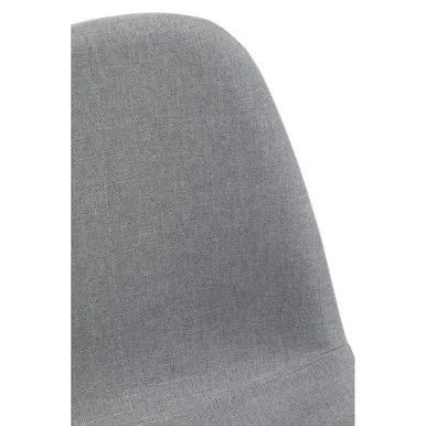 Salford Mink Fabric Dining Chair