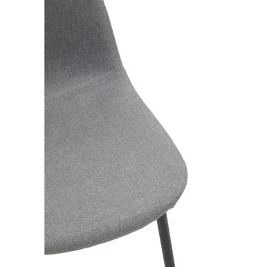 Salford Mink Fabric Dining Chair