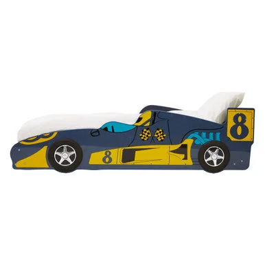 Kids Racing Car Bed Iron