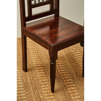 Srina Dark Sheesham Wood Dining Chair