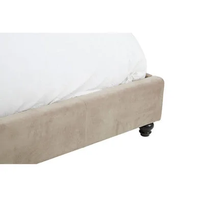 Josephine Mink King Bed Modern