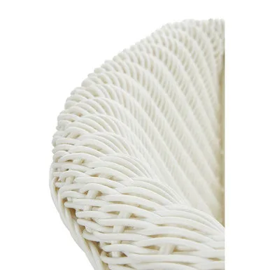 Lovina White Rattan Dining Chair