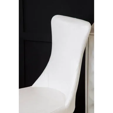 Forli White Dining Chair