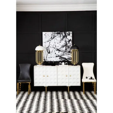 Forli White Dining Chair