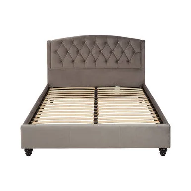 Josephine Steel Shade Double Bed