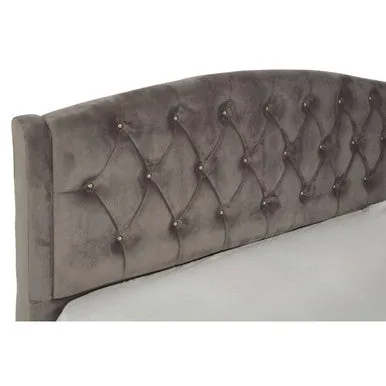 Josephine Steel Shade Double Bed