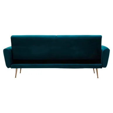 Green Velvet Sofa Bed, Hatton
