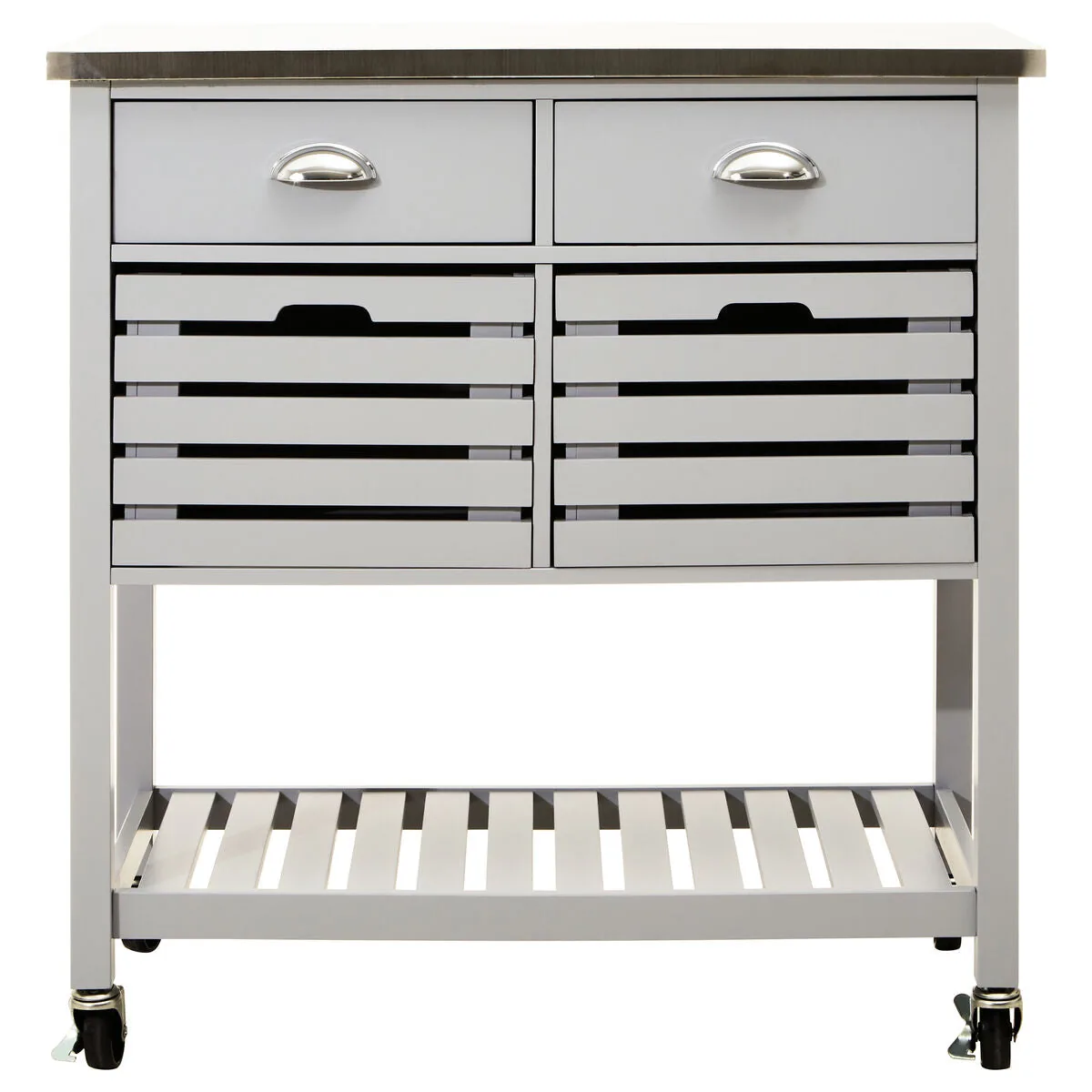 Frankfurt Grey Kitchen Trolley