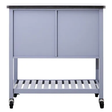 Frankfurt Grey Kitchen Trolley