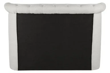 Edison Light Grey Ottoman Double Bed