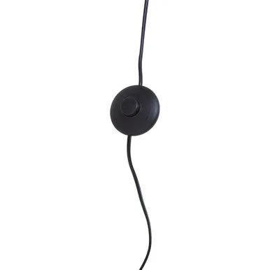 Abira Five Bulb Black Marble Base Floor Lamp