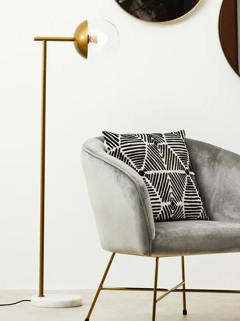 Revive Gold Metal Floor Lamp