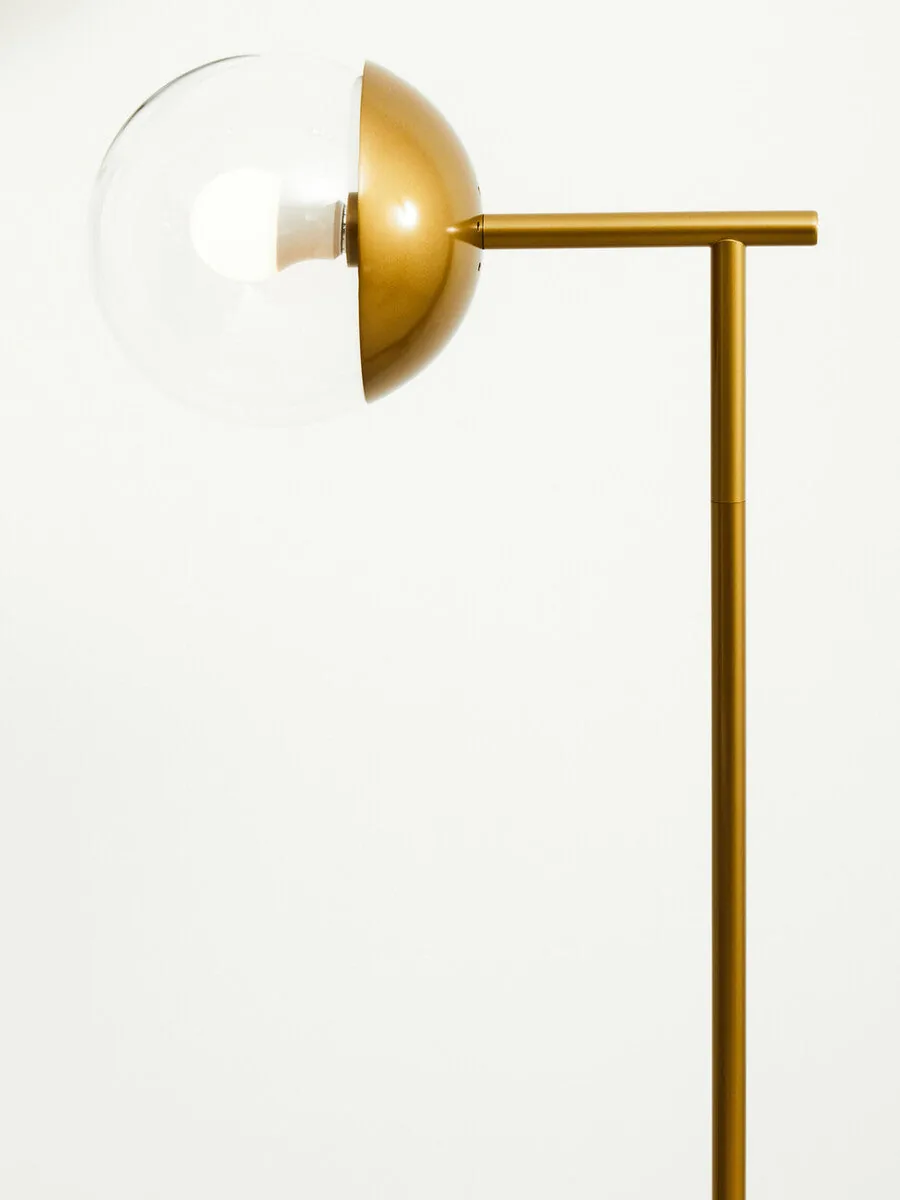 Revive Gold Metal Floor Lamp