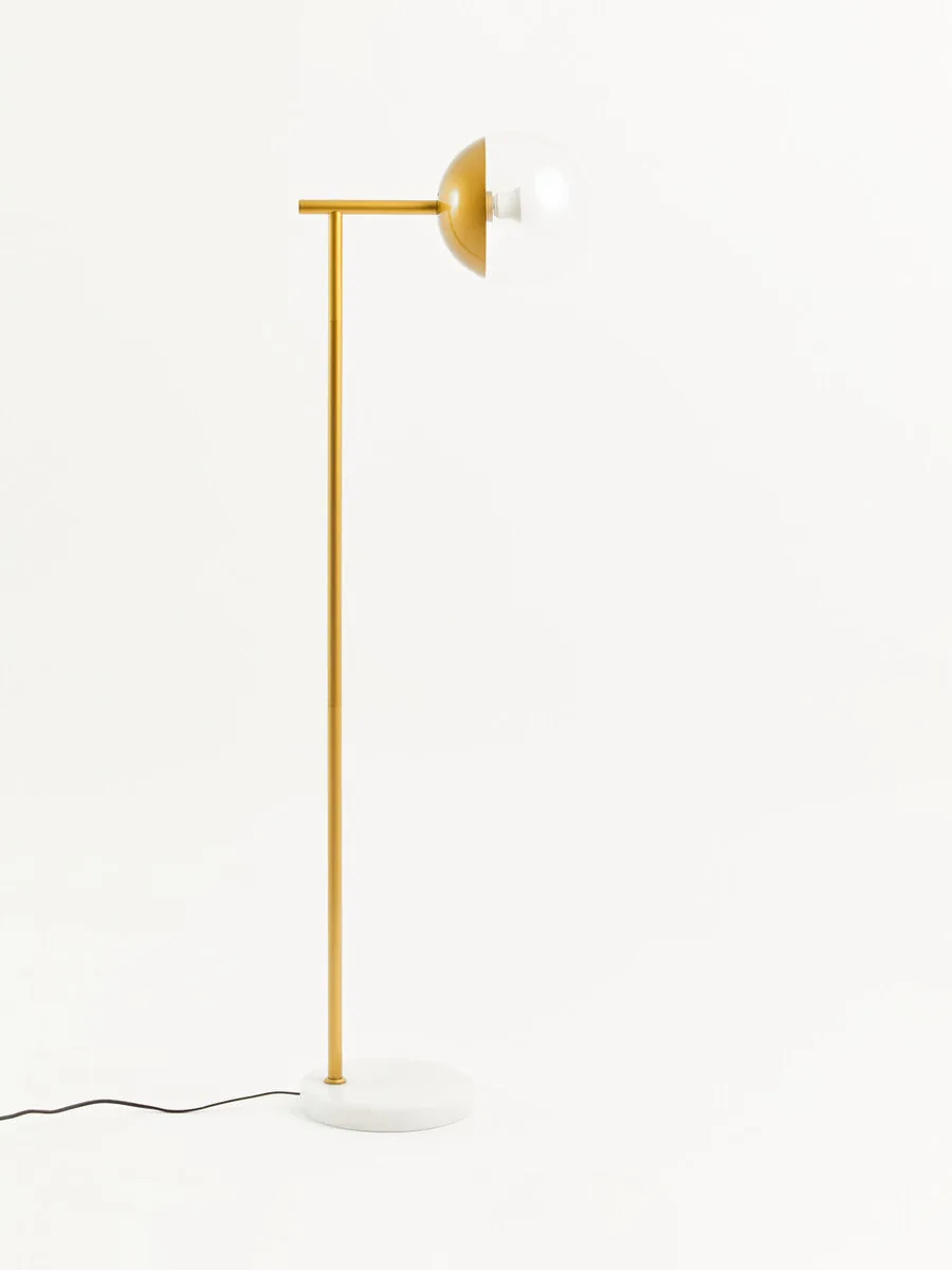 Revive Gold Metal Floor Lamp