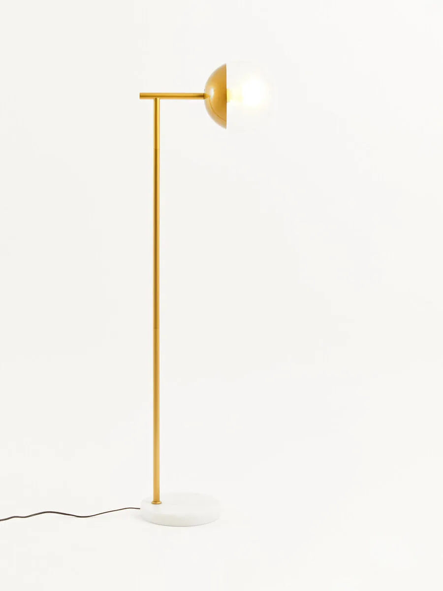 Revive Gold Metal Floor Lamp