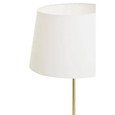 Stockholm Shiny Brass Tapered Floor Lamp