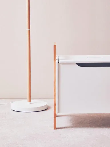 Stockholm Matte White Floor Lamp