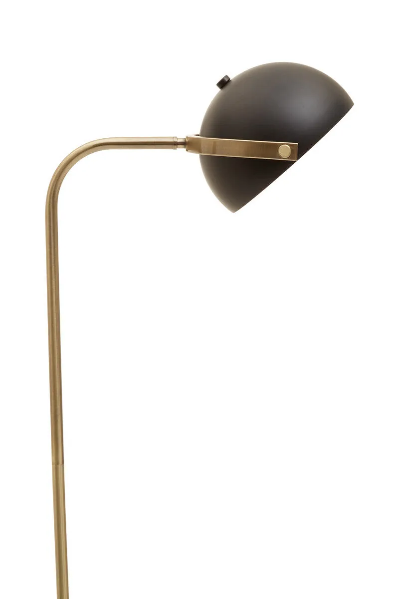 Murdoch Floor Lamp With Black Shade