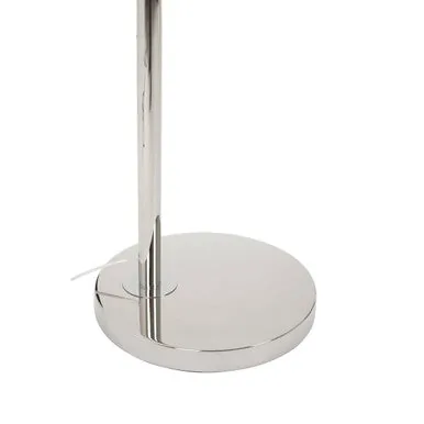 Hubert Nickel Arc Floor Lamp