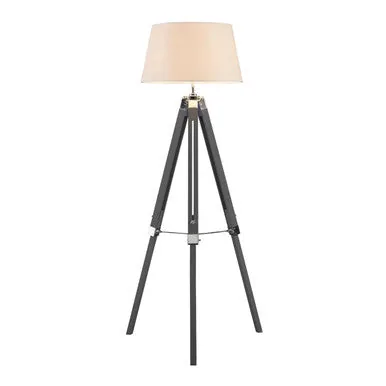 Bailey Grey Tripod Floor Lamp