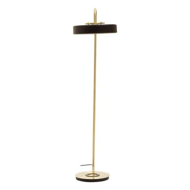 Rogano Matte Black Contemporary Floor Lamp