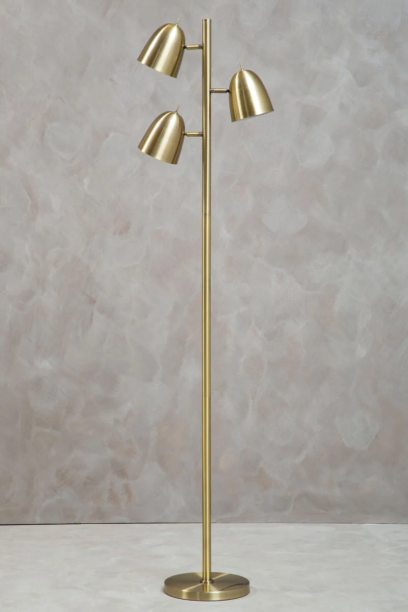 Newton Brass Floor Lamp