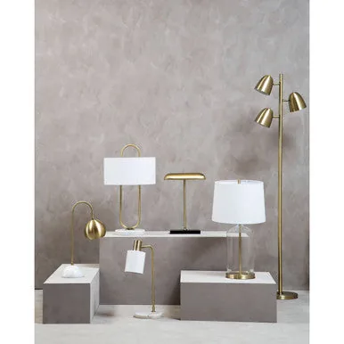 Newton Brass Floor Lamp