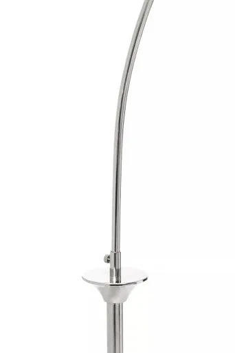 Hubert Satin Nickel Metal Floor Lamp