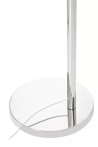 Hubert Satin Nickel Metal Floor Lamp